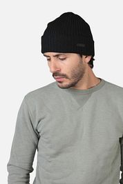 Barts Wilbert Turnup Beanie Black