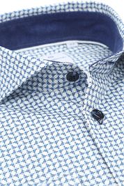 Blue Industry Shirt Circles Blue