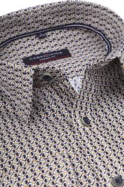 Casa Moda Casual Shirt Print Green