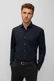 BOSS Hank Black Shirt