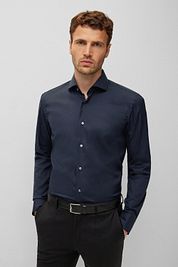 BOSS Hank Navy Shirt