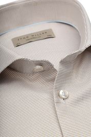 John Miller Shirt Small Check Beige
