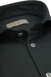 John Miller Shirt Hyperstretch Dark Green
