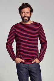 Armor-Lux Houat Sweater Stripes Navy  