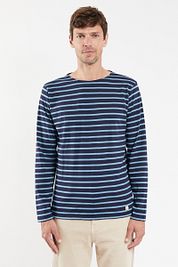 Armor-Lux Houat Sweater Navy Stripes