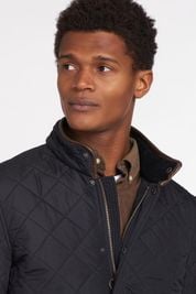 Barbour Quilted Jas Powell Navy