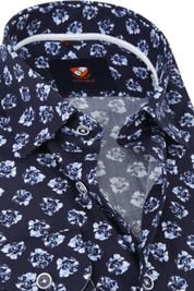 Suitable Shirt Flowers Navy