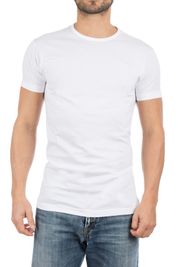 kin Manhattan Bouwen op Witte T shirts voor heren | Gratis verzending | Suitable Herenmode