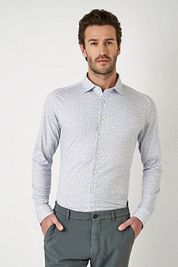 Desoto Shirt Timeless Elegance Print Blue 