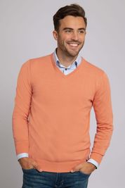 Suitable Pullover Vini V-Neck Orange