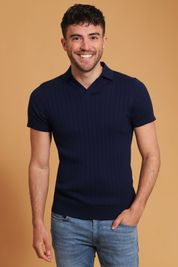 Suitable Tyler Polo Shirt Navy