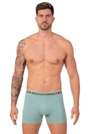 Muchachomalo Boxershorts 3-Pack Solid Groen 582