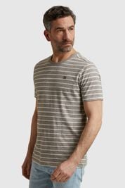 Vanguard T-Shirt Stripes Brown