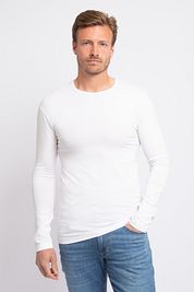 Alan Red Olbia Longsleeve White 1-Pack