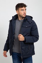 State Of Art Jacket Chest Pocket Navy