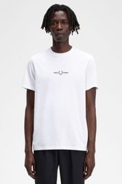 Fred Perry T-Shirt M4580 Blanc