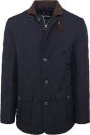 Barbour Jacket Quilted Lutz Navy