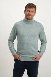 State Of Art Turtleneck Sweater Blue