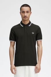 Fred Perry Polo M3600 Donkergroen T51