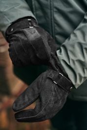 Suitable Suede Gloves Black