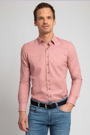 Suitable Overhemd Oud Roze