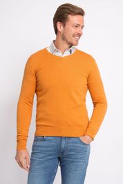 Suitable Respect Bio-Baumwolle Pullover Vinir Orange