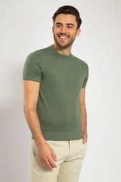 Suitable Knitted T-shirt Green