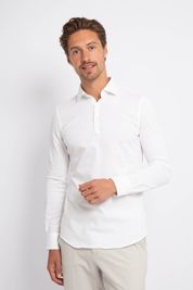 Suitable Camicia Poloshirt Wit
