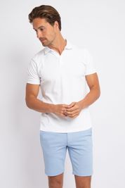 Suitable Liquid Polo Shirt White