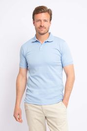 Suitable Mang Polo Shirt Light Blue