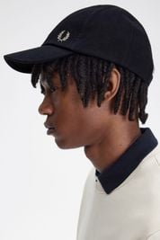 Fred Perry Cap Logo Navy