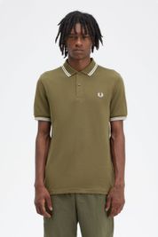 Fred Perry Polo M3600 Dark Green V25