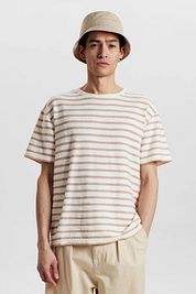 Anerkjendt Kikki T-shirt Orange Striped