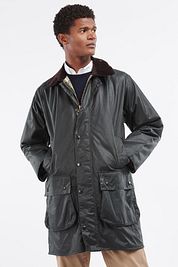 Barbour Border Wax Jacket Green