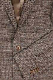Suitable Prestige Blazer Tollegno Woolmix Brown