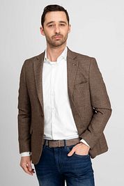Suitable Sports Jacket Camel Brown