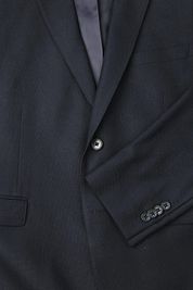 Suitable Classic Blazer Wool Blend Navy