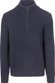 BOSS Pull Half Zip Kurano Navy