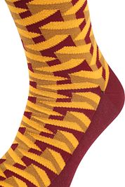 Suitable Pattern Socks 3D Yellow