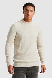 Cast Iron Sweater Fine Bouclé Ecru