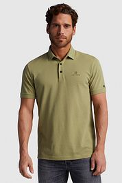 Cast Iron Polo Shirt Popcorn Green