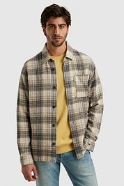 Cast Iron Overshirt Checks Green