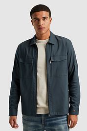 Cast Iron Overshirt Steel Blue