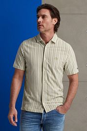 Cast Iron Short Sleeve Shirt Ecru