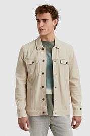 Cast Iron Overshirt Twill Beige