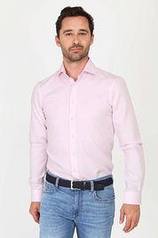 Suitable Dobby Shirt Pink