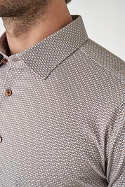 Desoto Shirt Timeless Elegance Print Beige