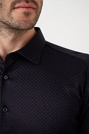 Desoto Shirt Print Wings Navy