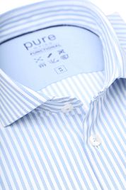 Pure The Functional Shirt Stripes Blue