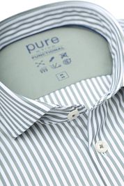 Pure The Functional Shirt Stripes Green